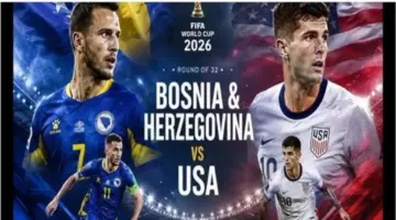 تردد القنوات المفتوحة الناقلة لمباراة البوسنة وأمريكا في كأس العالم 2026